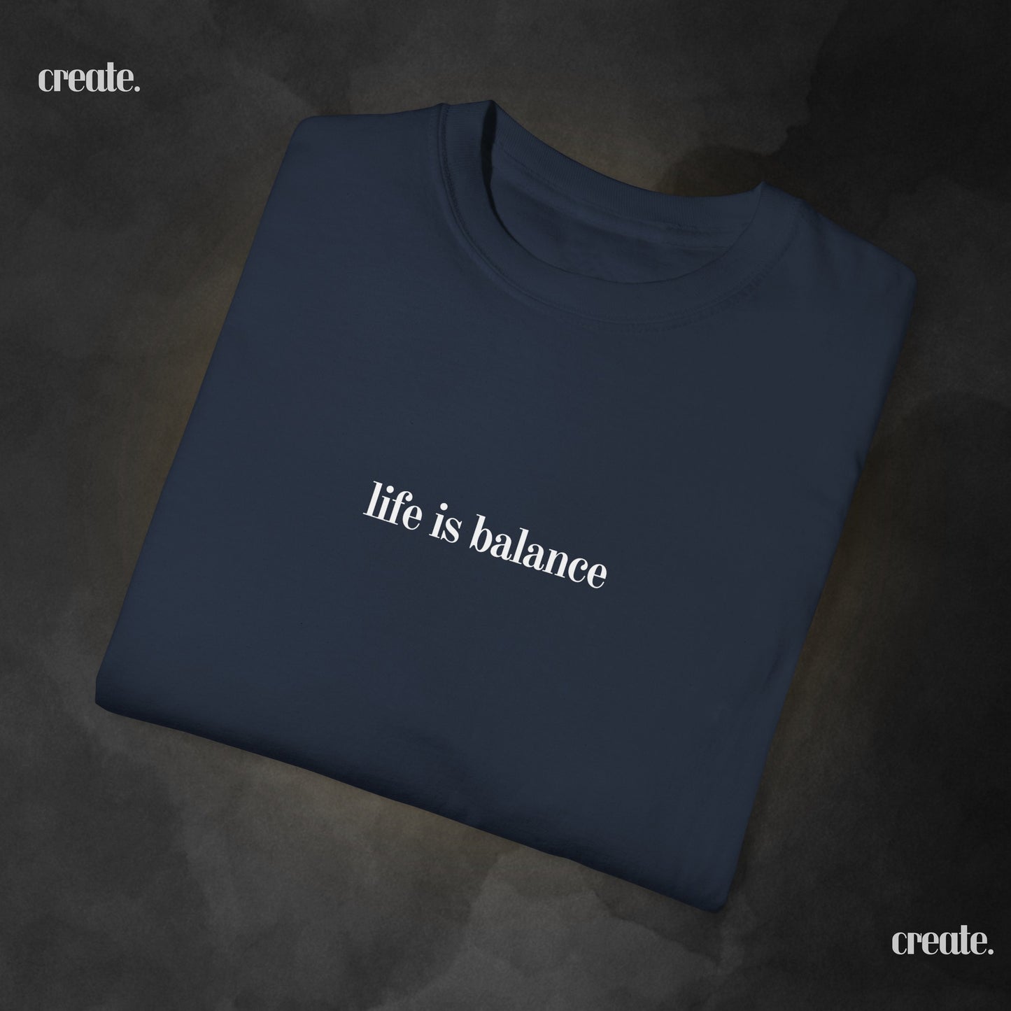 Balance T-shirt by create.