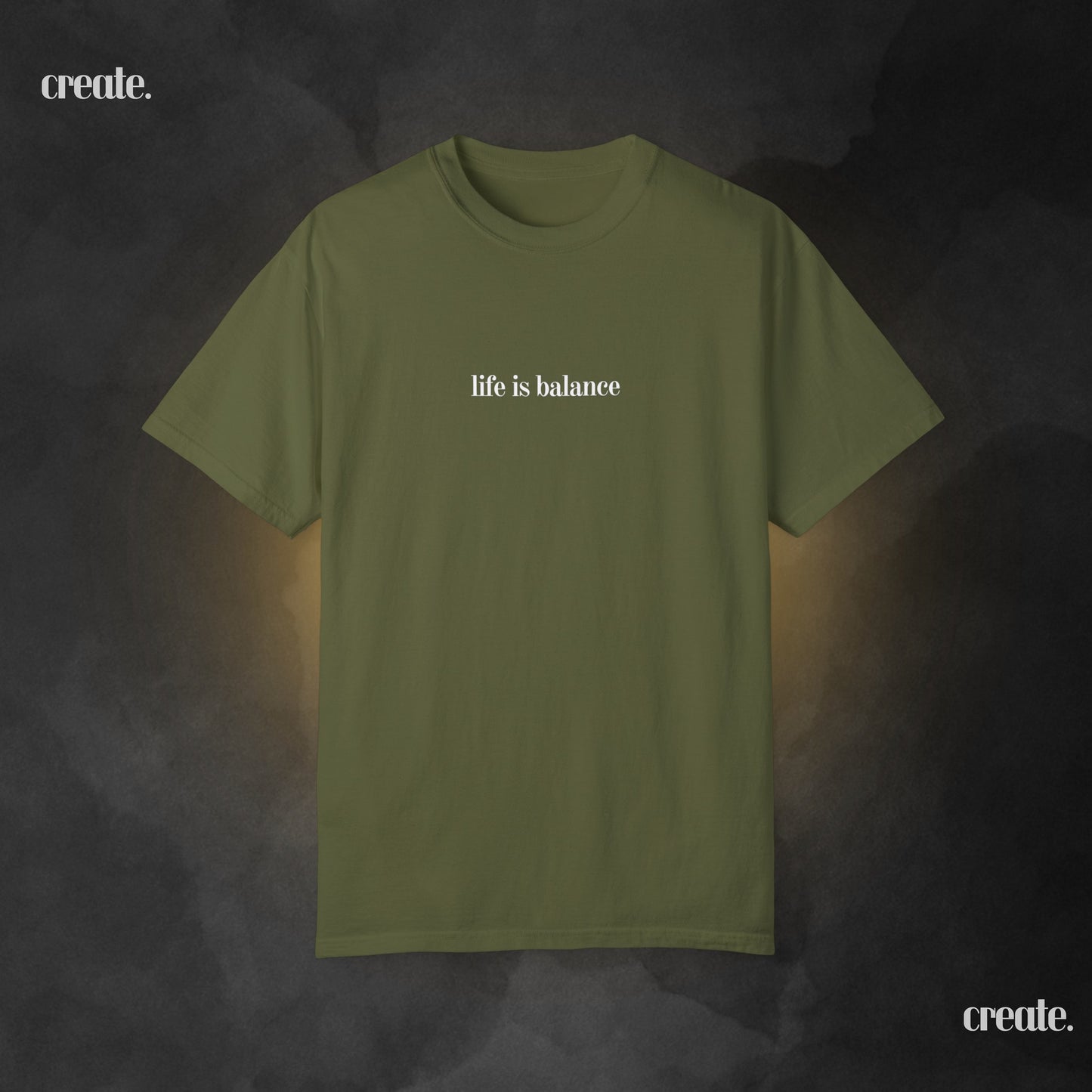 Balance T-shirt by create.
