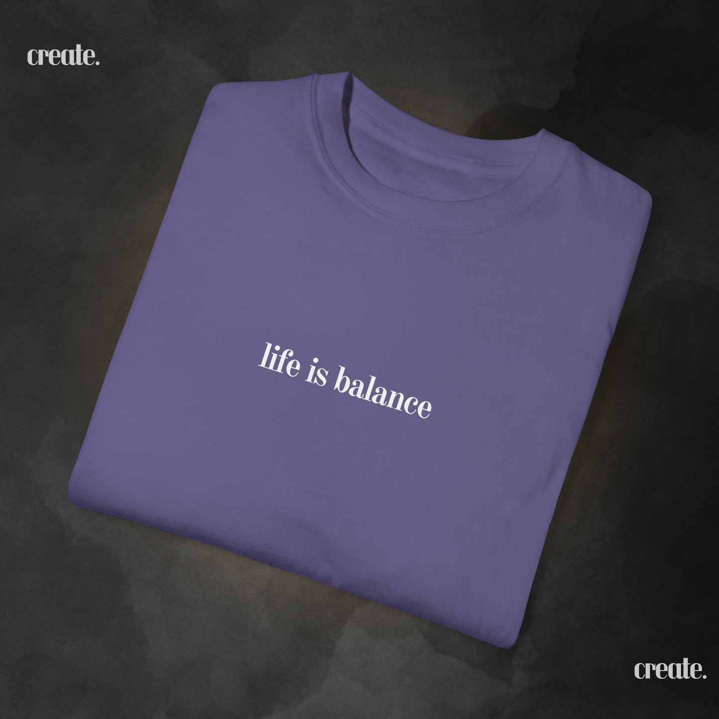 Balance T-shirt by create.
