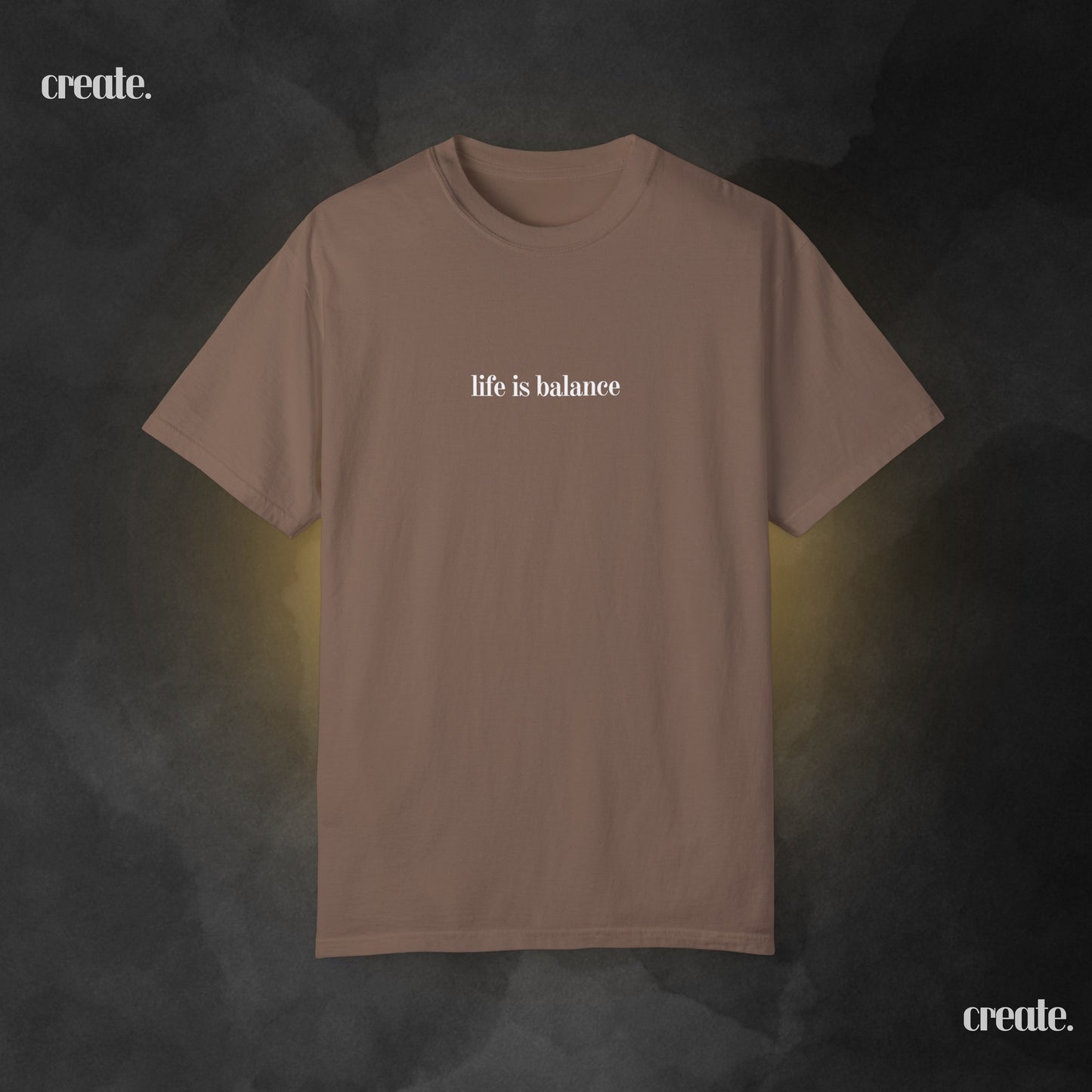 Balance T-shirt by create.