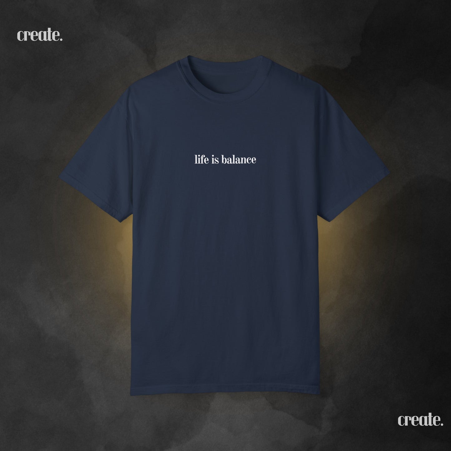Balance T-shirt by create.